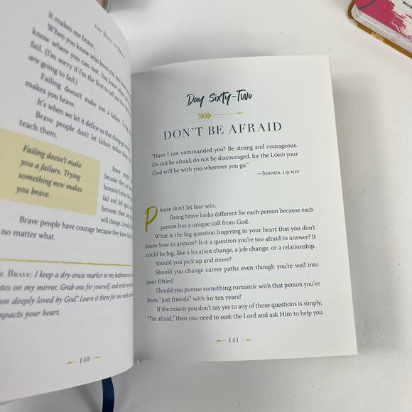 Lot 3 Inspiration Fill-In Journals Bible Christian 100 Day 1 Year Moment Breath - Picture 12 of 16